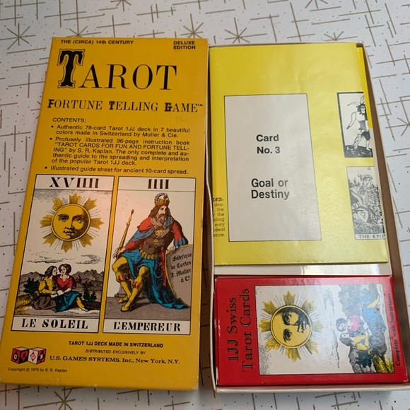 Vintage 1979’s Tarot Fortune Telling Game - Picture 4 of 13